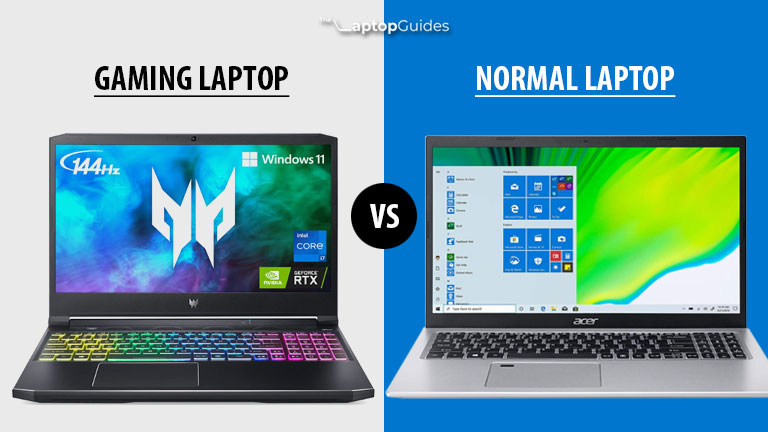 Gaming Laptop vs Normal Laptop
