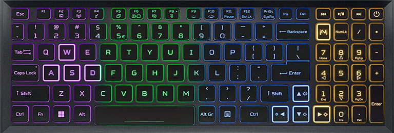 Keyboard - Gaming Laptop vs Normal Laptop