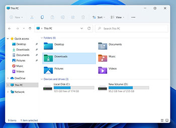 Windows 11 New File Explorer