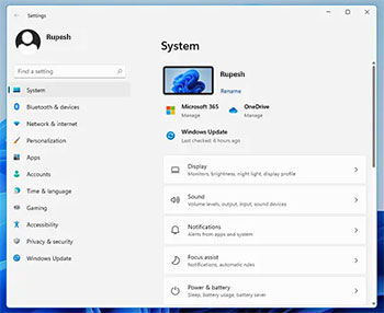 Windows 11 Revamped The Settings Page