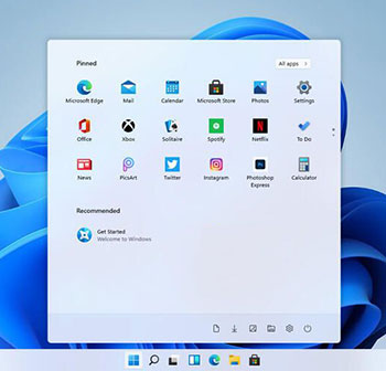 Windows 11 Redesigned Start Menu